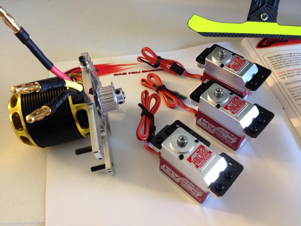 SAB Goblin 570 Unboxing Video and Build Pictures HeliFreak